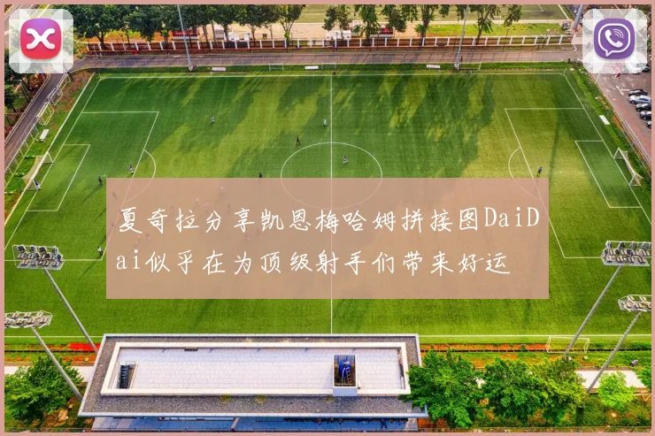 夏奇拉分享凯恩梅哈姆拼接图DaiDai似乎在为顶级射手们带来好运